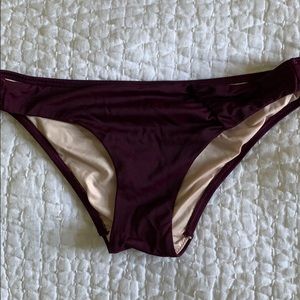 Victoria’s Secret deep purple swimsuit bottom